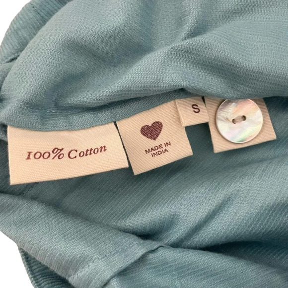 Alix of Bohemia Eliot Corduroy Pant Peacock Blue - Picture 4 of 5